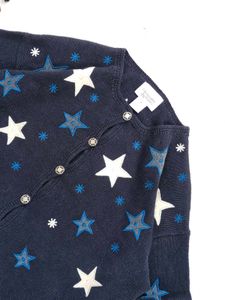Y2K Starry Cardigan