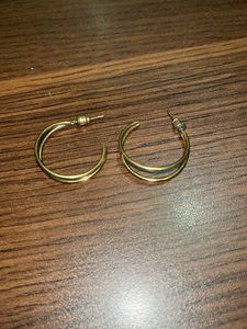 Gold Hoop Earrings