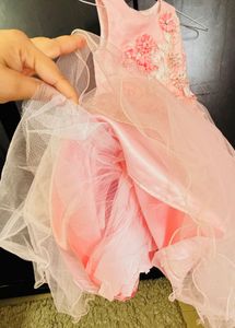 Mark And Mia Pink Girls Gown
