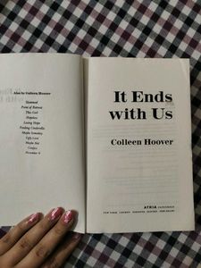 It Ends With Us - Colleen Hoover