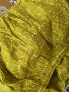 Yellow Polka Dot Skirt