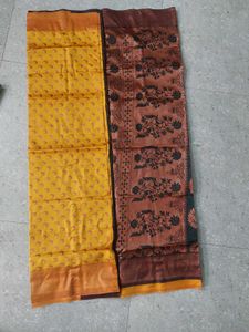 Elegant Yellow Saree