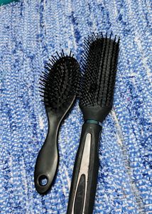 Combo Of Paddle Hair Brush