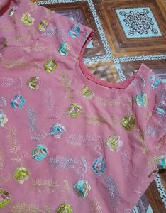 A Line Multicolour Frock 🩷
