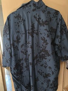 Blue Patterned Shirt