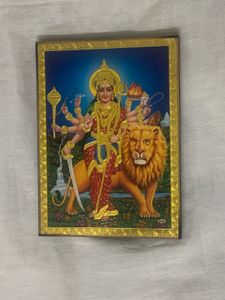Maa Durgaa Wooden Photo Frame