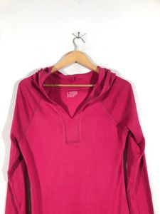 Rose Pink Hoodie T-Shirt (Women’s)
