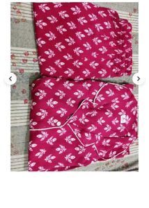 Floral Print Night Suit