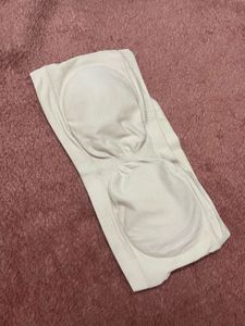 Comfy White Strapless Bra