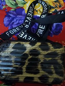 Leopard Print Crossbody Bag