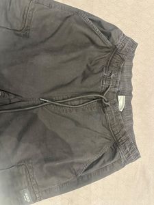 DEADBEAR Black Cargo Pants