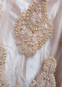 Peach Embroidered Lehenga Choli