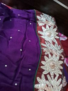 Heavy work  saree