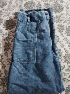 Vintage Acid Wash Denim Overalls