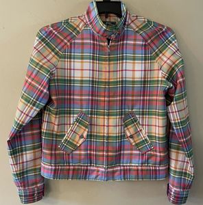 Ralph Lauren Plaid Active Windbreaker Jacket