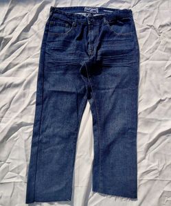 Dark Blue Denim Jeans