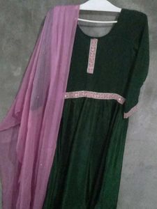 A Line Frock For Women And Girl