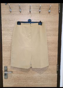 Allen Solly Beige Skirt