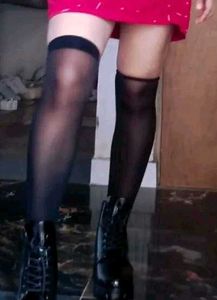 Sexy Black Mesh Socks/ Stockings