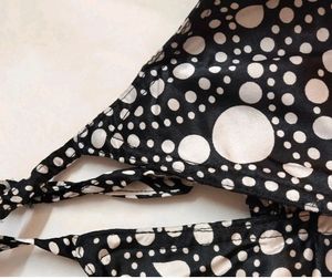 Satin Polka Dot Dress