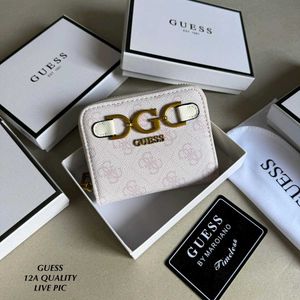 GUESS MINI ZIPPER WALLET FOR HER WD BOX