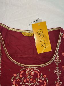 New Aurelia Maroon Kurti
