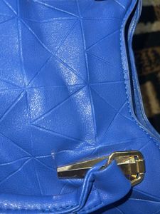 Bright Blue Shoulder Bag
