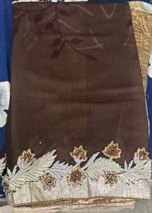 Saree With Designer Blouse