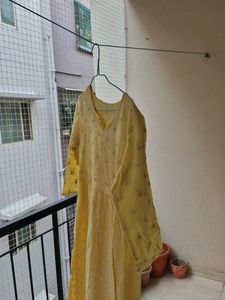 Yellow Casual Dress