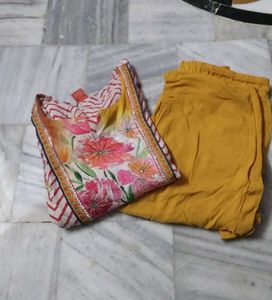 Kurta..Cargo Pent Set