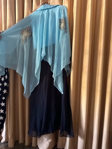 Embroidered Gown Dress