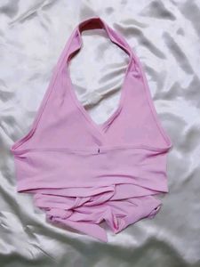 Pink Halter Top