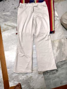 Beige Women&#39;s Pants