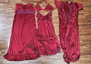 6 Piece Satin Bridal Nightwear (Unused)