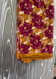 Party Wear Floral Saree