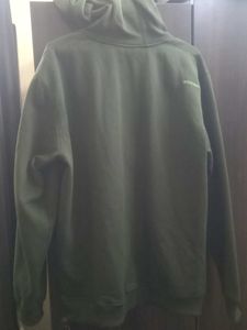 Green Zip-Up Hoodie