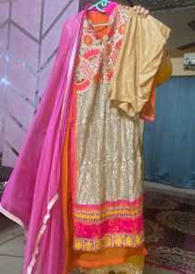 Embroidered Kurta Set