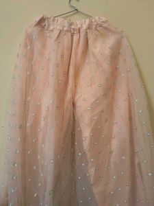 Elegant Pink Embroidered Dress Free Delivery 🤩