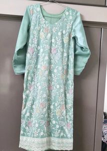Elegant Embroidered Pakistani Suit