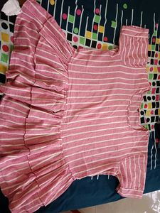 Striped Pink Dress