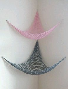 Aesthetic Crocheted Corner Hammock