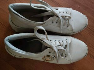 White Casual Sneakers
