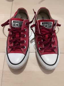 Red Converse Sneakers
