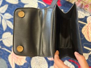 faux leather small bag