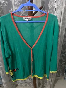 Bangkok Cardigan, Size XL Fits Upto 50 Bust