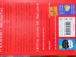 An Abundance Of Katherines By John Green