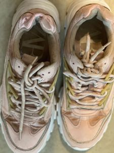 Pink Chunky Sneakers
