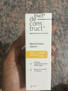 Deconstruct Brightening Serum With Pilgrim Freebie