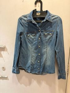 H&M Denim Western Shirt