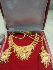 Gold Plated Necklace Set